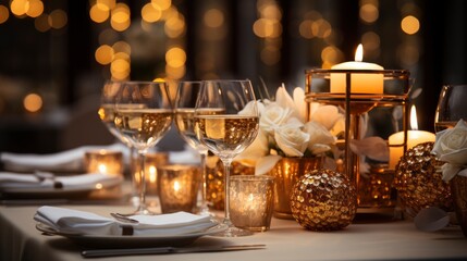 A close-up of Boxing Day place settings highlighting  , Background Image,Desktop Wallpaper Backgrounds, HD