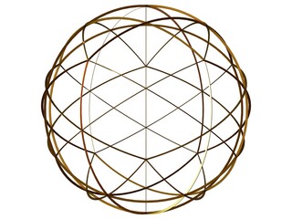 Wireframe Shape Spherical Pentakis Dodecahedron 3D print model