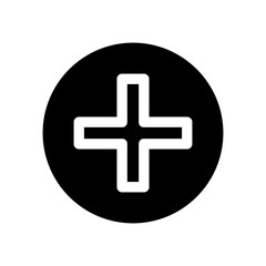 Solid Add delivery package icon