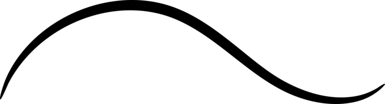 Abstract confusing vintage swirl calligraphic design elements and decoration