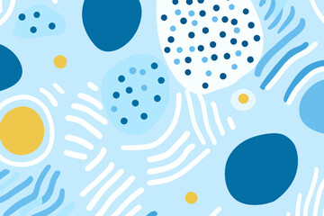 Christmas winter seamless pattern, abstract style. Good for fashion fabrics, children’s clothing, T-shirts, postcards, email header, wallpaper, banner, events, covers, advertising, and more.