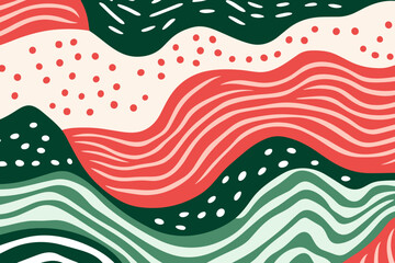 Christmas winter seamless pattern, abstract style. Good for fashion fabrics, children&rsquo;s clothing, T-shirts, postcards, email header, wallpaper, banner, events, covers, advertising, and more.