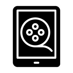 Solid Real estate Mobile icon