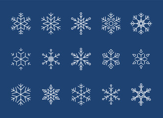Fototapeta na wymiar Snowflakes Background. Christmas background . Winter background. 