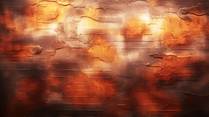Brick wall background texture with light and shadow. 3d rendering