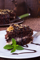Chocolate sponge cake