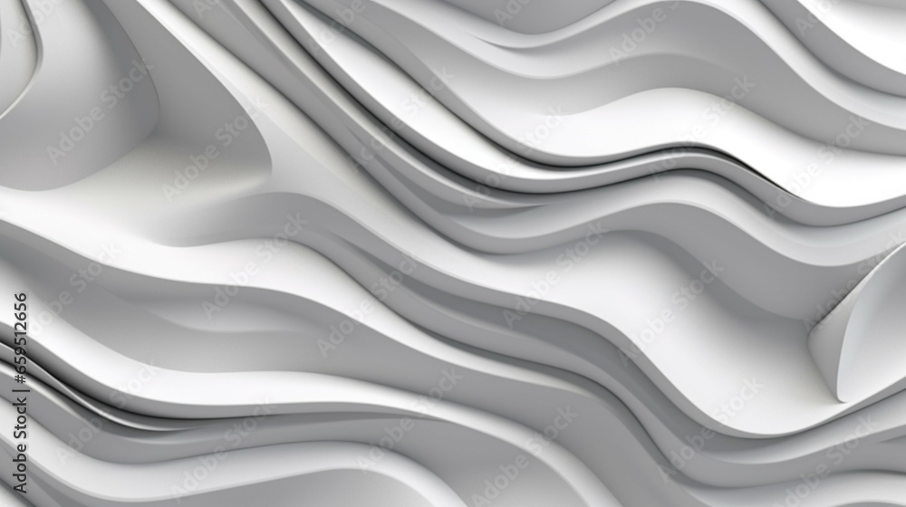 Poster 3d background with an abstract pattern of waves.generative ai