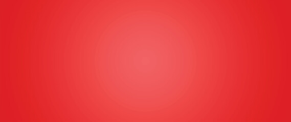 Deep carmine pink and coral red color wallpaper for the big horizontal screen with a radial gradient effect, Plain simple studio backdrop images, abstract color background, 4k 8k illustration.