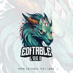 Vector Dragon Sport Logo Illustration