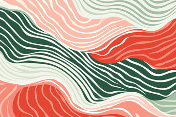 Christmas winter seamless pattern, abstract style. Good for fashion fabrics, children’s clothing, T-shirts, postcards, email header, wallpaper, banner, events, covers, advertising, and more.