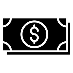 Solid Dollar Note icon