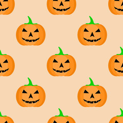 Halloween pumpkin gift wrapping paper