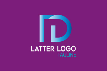 This is a latter logo design