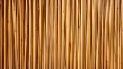 Foto op Canvas Bamboo Reed Wall Backdrop © Exotic Escape