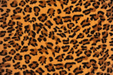 tecido estampa de pele de leopardo  - obrazy, fototapety, plakaty