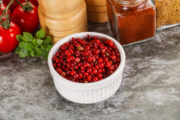 Red pepper corn aroma seeds