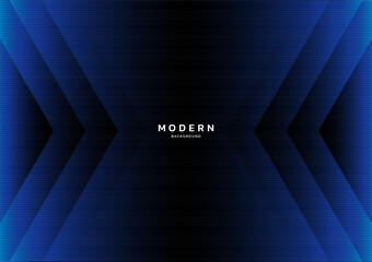 Abstract modern gradient arrow blue background high tech template. Concept technology, futuristic, Ai, design, business, online, financial, presentation, banner, advert, brochure, cover