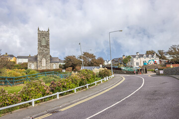 Ireland, Baltimore - October 2 2023 "Wild Atlantic Way scenic road - Baltimore"