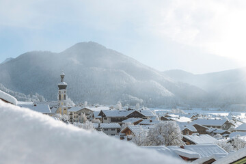 winter mountain landscape