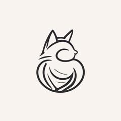 illustration of a cat