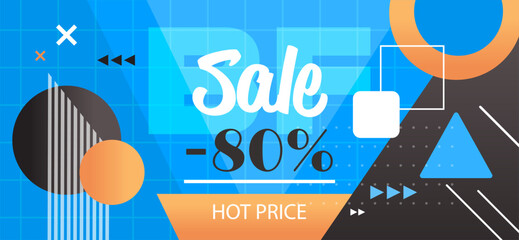 black friday special offer sale poster shopping flyer holiday promotion hot price discount banner horizontal