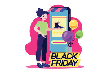 Concept black Friday