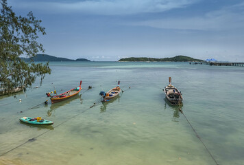 Fishing boats in Phuket, Thailand