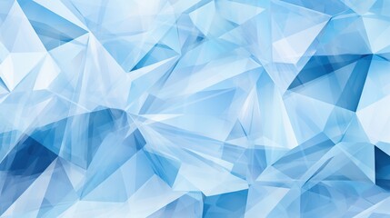  a blue abstract background with a lot of small triangular shapes.  generative ai