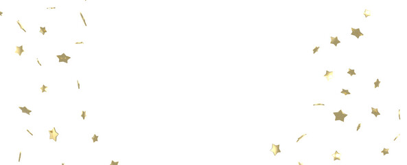 Obraz premium XMAS Stars - golden stars -