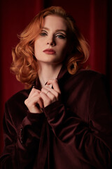 Fototapeta premium film and theater actress