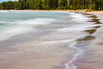 Motion of water