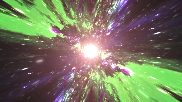 Hyperjump through the universe