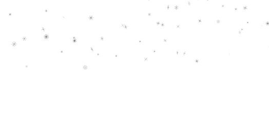 Snowflake Ballet: Exquisite 3D Illustration of Descending Festive Snowflakes in Motion