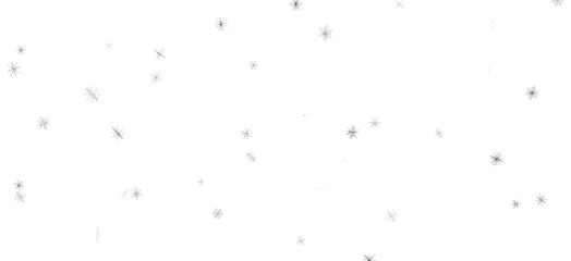 Magical Snowfall: Brilliant 3D Illustration Showcasing Descending Christmas Snowflakes