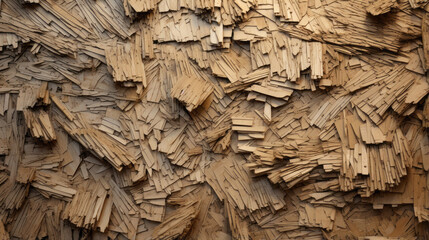 A hard, brittle background of a chipboard material - obrazy, fototapety, plakaty