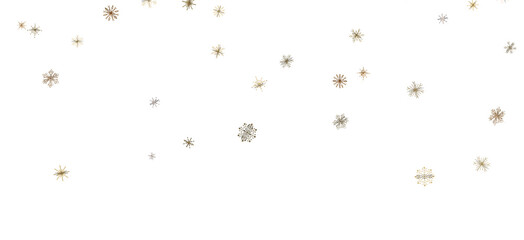 Obraz na płótnie Canvas Winter Snow Showers: Spectacular 3D Illustration Showcasing Falling Christmas Snowflakes