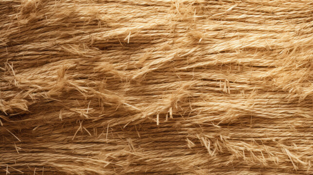 A coarse, rough background of a sisal material