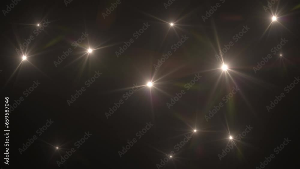 Poster abstract loop flickering glow gold flashing optical lens flares animation photographer camera flashe