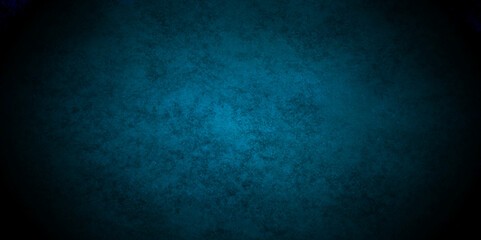 	
Blue wall stone background with grunge texture. old vintage retro rough watercolor painted mottled blue background. rock stone wall bright ink and watercolor textures blue on black background.