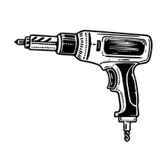 Power Drill Vector