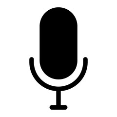 Solid Microphone icon
