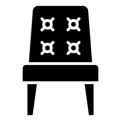Solid Chair icon