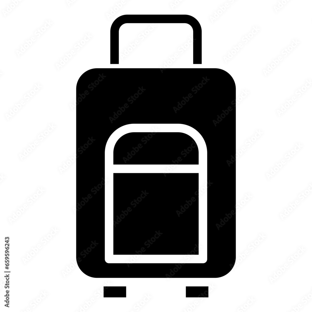 Canvas Prints solid luggage icon