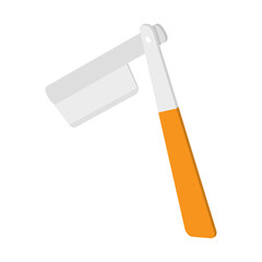 3D Isometric Flat Vector Set of Shaving Products, Daily Razor-blade Bathroom Accessories. Item 4