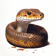 Obraz premium snake portrait