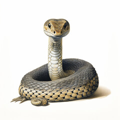 Fototapeta premium cobra portrait