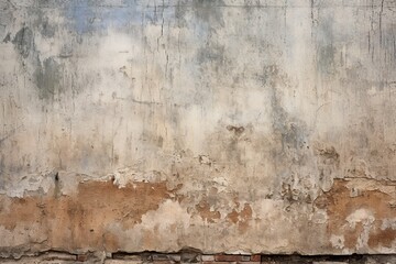 Old weathered wall. Background with copy space. Add text or design. Generative Ai