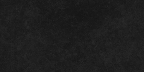 Fototapeta premium Black stone wall texture grunge rock surface. dark gray concrete background backdrop. wide panoramic banner. old wall stone for dark black distressed grunge background wallpaper rough concrete wall.