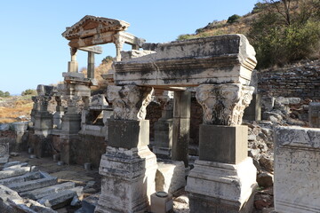 Ruins of the ancient city of Ephesus