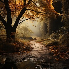 autumn in the forest